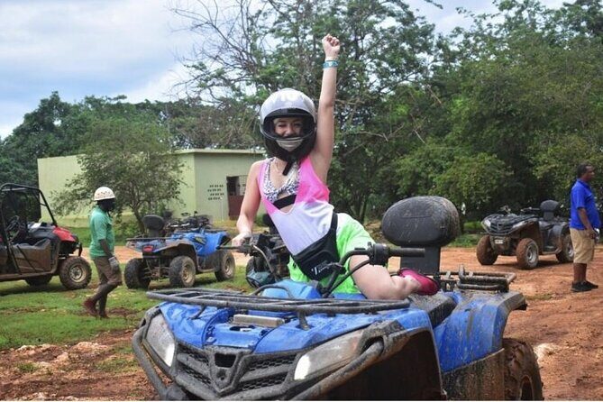 4 Activities Combo Boat Tour with ATV Montego Bay - Catamaran Time: Drinks Included, Sunset Likely