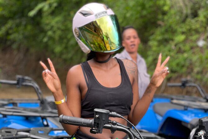 ATV and Bamboo Rafting With limestone foot massage and transport - Getting there without wasting your day: pickup, vehicle comfort, and pace
