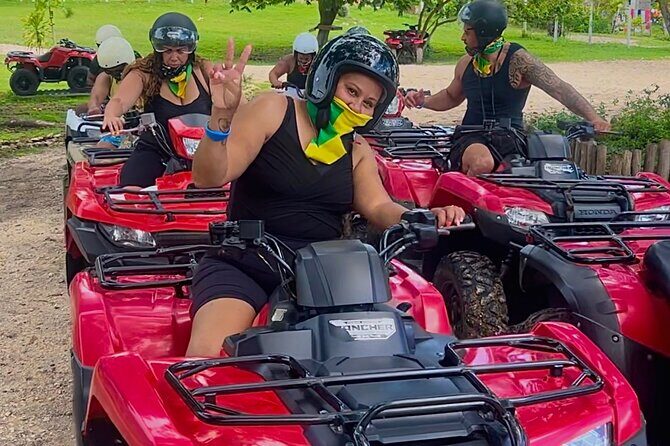 ATV , Bamboo Rafting & Horseback Riding tour from Montego bay - The day’s rhythm: action, then water, then horses