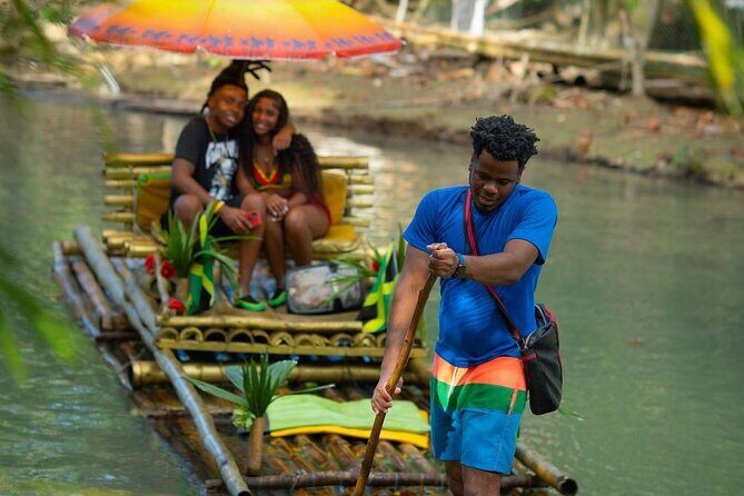 ATV , Bamboo Rafting & Horseback Riding tour from Montego bay - St. Ann’s Bay horseback riding plus a sea swim