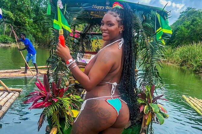 ATV , Bamboo Rafting & Horseback Riding tour from Montego bay - Scotchies Drax Hall: jerk food as your flexible break