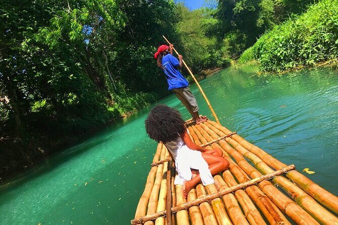 Bamboo rafting and Horseback ridding - Seaside Horseback Riding: The Part That Feels Most Like Jamaica
