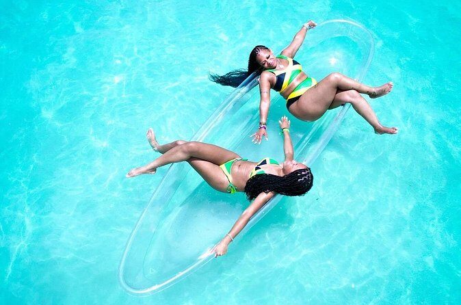Bamboo Rafting & Clear Kayak Photoshoot Combo in Montego Bay - Lethe Estate break: views, a village stop, and a land-water change
