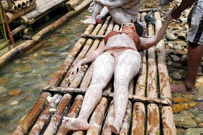 Bamboo Rafting with Limestone Massage at Lethe - The Bamboo Raft Ride on the Great River: Quiet Waters and Real Plant Stories