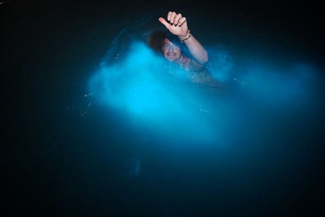 Bioluminescence Lagoon Tour from Montego Bay with Pick Up - Stop for a Dip: The Moment the Glow Shows Up on You