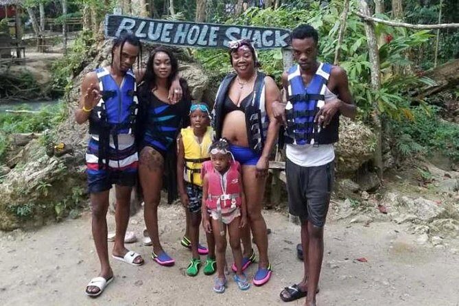 Blue Hole Secret Falls and Bob Marley Nine Mile Private Tour - Blue Hole and Secret Falls: mineral pool time in a mountain forest