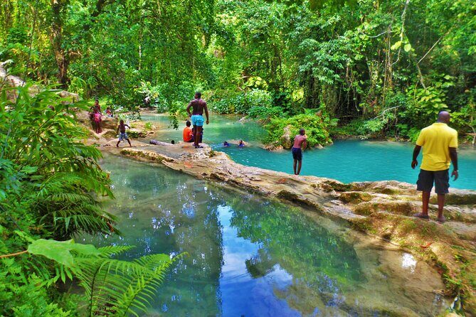 Dunn's River and Blue Hole with lunch combo from Montego Bay - Price and value: $160 for two admissions and jerk lunch