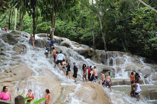 Dunn's River Falls Jamaica/Montego Bay/Falmouth - Getting There From Montego Bay: 10:00 Start and A/C Comfort