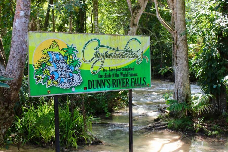 From Montego Bay: Dunn’s River Falls Experience - The Beach Payoff: Where the Falls Meet the Caribbean Sea