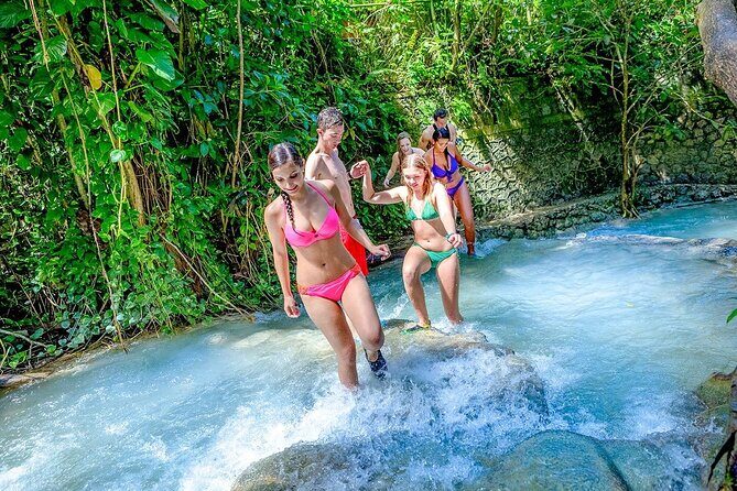Green Grotto Caves and Dunn's River Falls Guided Tour with Admission - What the day feels like: pacing, group size, and comfort
