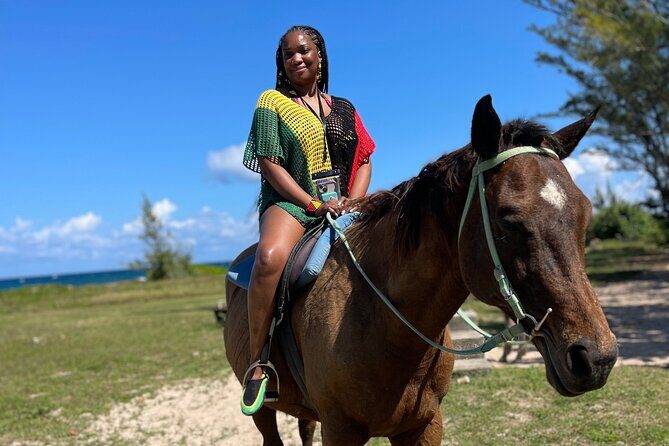 Horseback Ride and Swim Guided Tour from Montego Bay - Safety, Helmets, and Guide Behavior: What to Watch