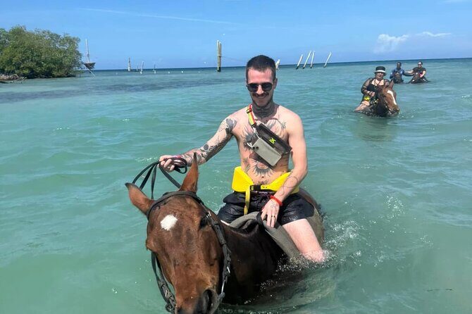 Horseback Riding In The Ocean from Montego Bay Private Transfer - The Thomas Factor: Friendly, Reliable Service That Reduces Stress