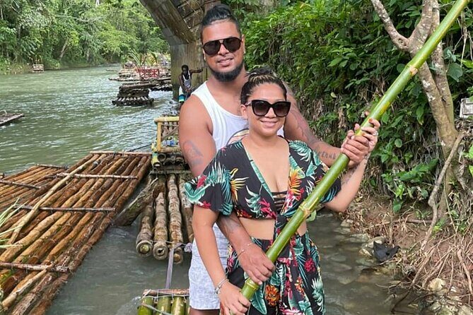 Lethe Bamboo River Rafting Tour - Jamaica's Vibest River - Downriver fun: what the bamboo raft ride is like