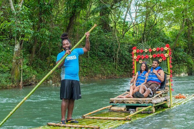 Margaritaville Hip-Strip and Great River Rafting Private Tour - Getting picked up and staying in control in Montego Bay
