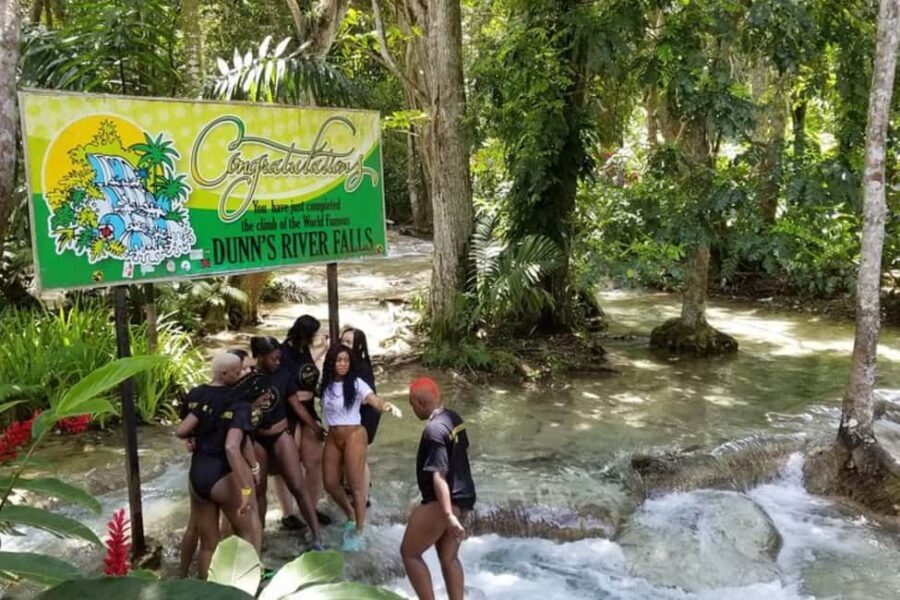 Montego Bay: Dunn's River Falls and River Rapids Adventure - Dunn’s River Falls: 155 Feet of Natural Stairs (and Options)