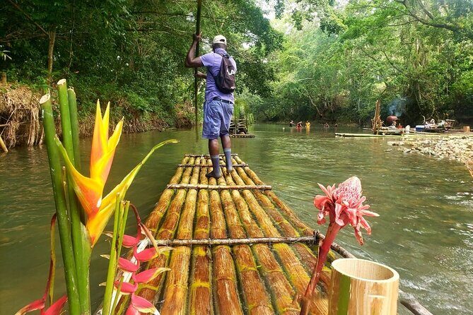 Montego Bay Highlights Tour, Bamboo Rafting Experience & Shopping - Great River Bamboo Rafting at Lethe: The Calm Part of Your Day