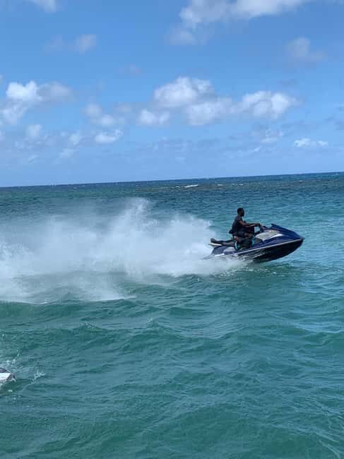 Montego Bay: Jet Ski & Beach with Private Transport - The 30-Minute Jet Ski Ride: What You Get for the Time