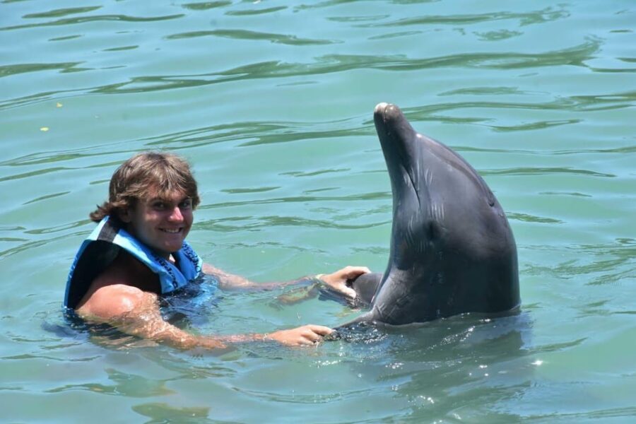 Montego Bay: Swim With The Dolphins Adventure in Lucea - Kayak in a Private Lagoon: A Nice Change of Pace