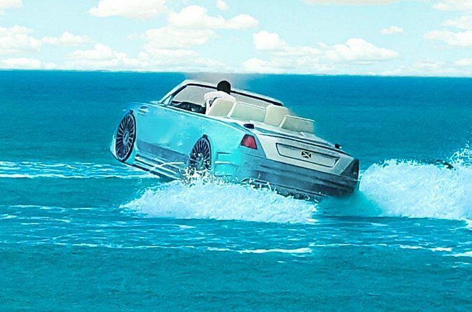 New! Family Fun-4-Seater Jet Car-45 Minutes Montego Bay - The ride itself: 45 minutes on Caribbean water at up to 60 mph