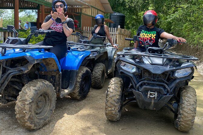 No driver’s license required Atv ride with transportation. - Guides and customer care: the human side that makes it easy
