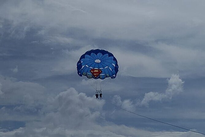 Parasailing, Blue Hole Mineral Spring, Seven Mile Beach - Key highlights you’ll feel right away