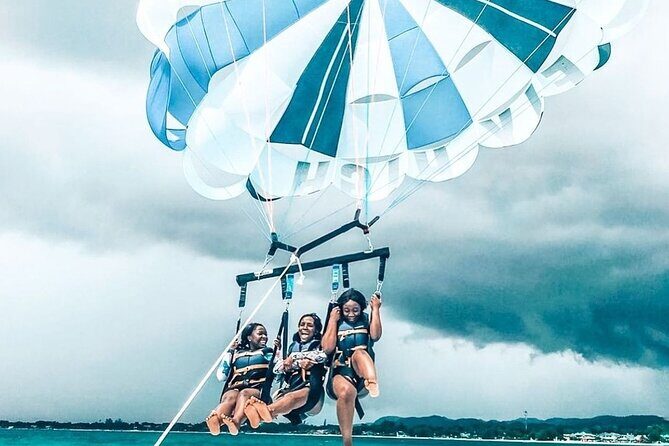 Parasailing, Blue Hole Mineral Spring, Seven Mile Beach - Who this fits best (and who might want something else)