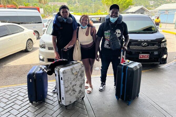 Private Airport Transfer from MBJ to RIU Montego Bay & Reggae - Inside the vehicle: AC, recline seats, Wi‑Fi, and a drink