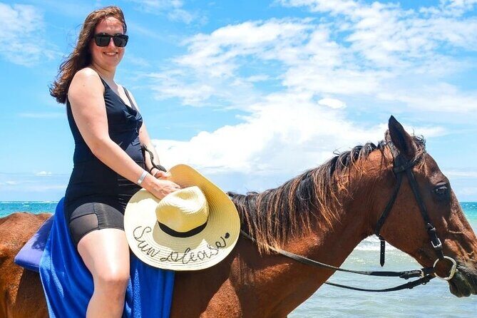 Private Horseback Riding, Swimming and Dunn's River Falls Tour - Ocean horseback riding: the 230 lb limit you must respect