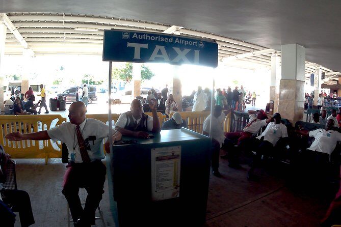 Sangster International Airport Transfer to Hotels (MBJ) Montegobay Jamaica - Vehicle Choice by Group Size (Car, Bus, or Coach)